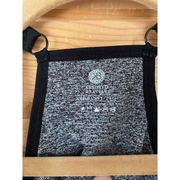 Kindred Bravely NWT Sublime heathered grey Sublime nursing sports bra size XXL - Picture 3 of 6
